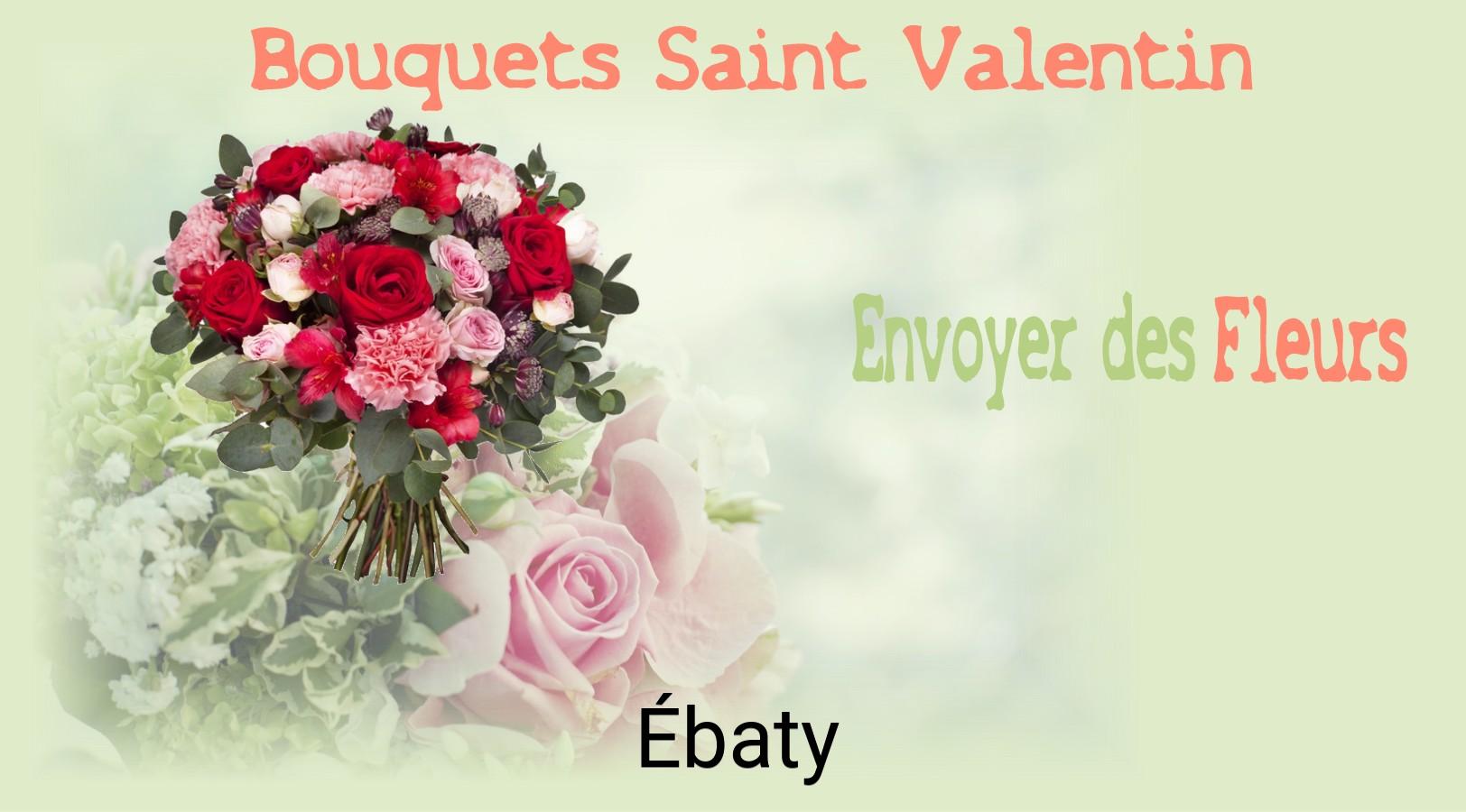Roses de Saint-Valentin livrées à Ébaty